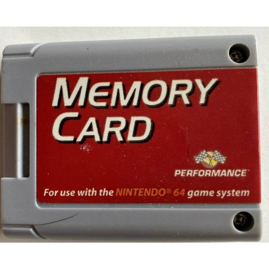 Performance Memory Card - Nintendo 64 - 