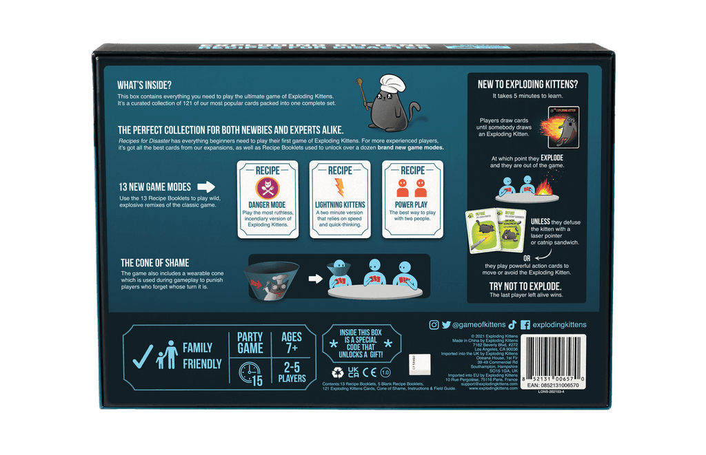 Exploding Kittens: Recipes for Disaster - 