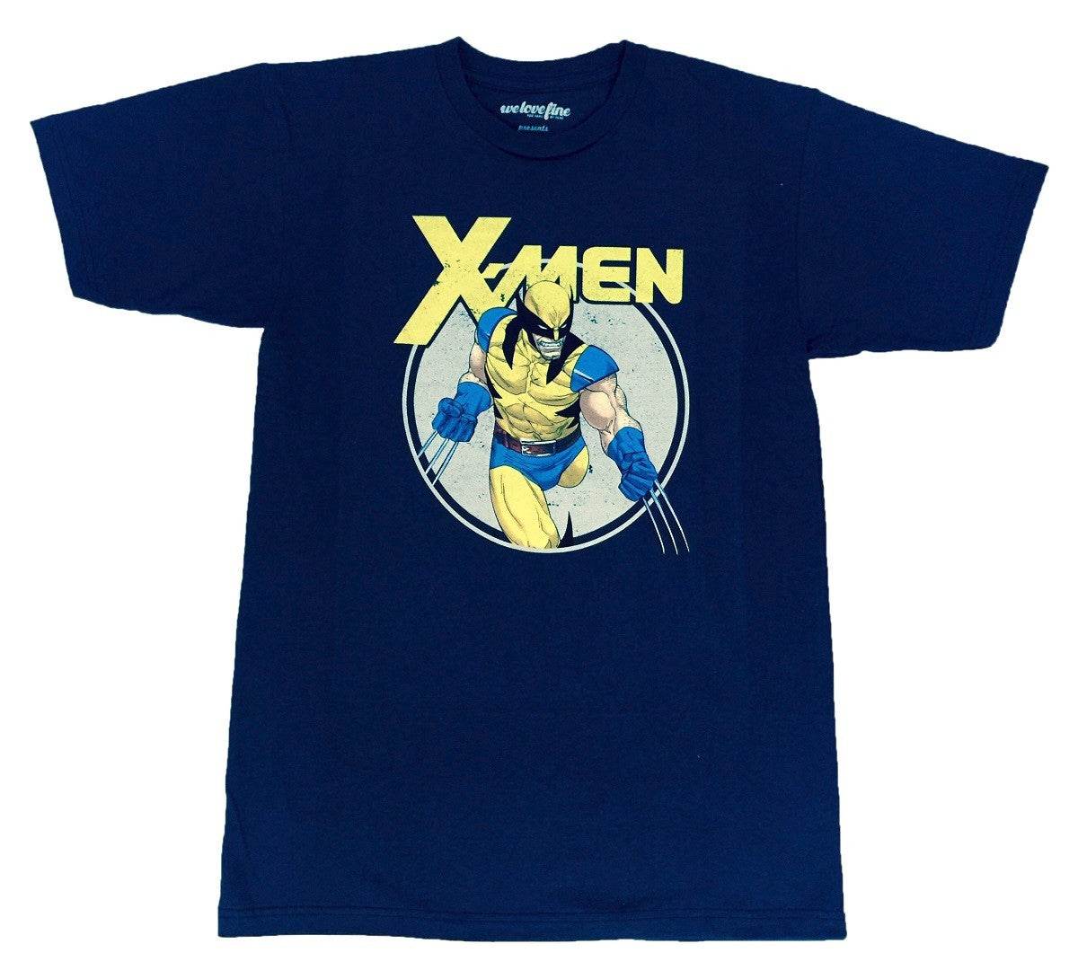 X-Men Wolverine Circle Marvel Comics Adult T-Shirt - S