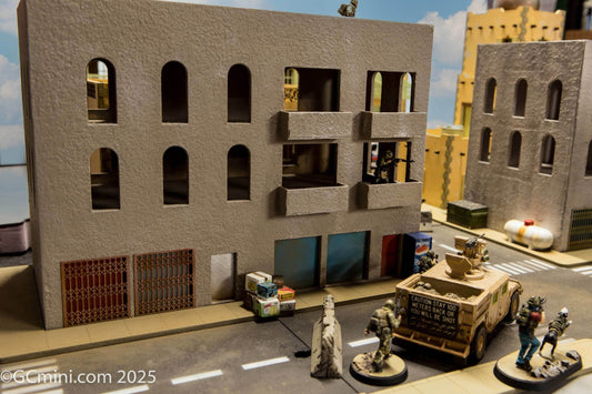 28mm Middle East Three Story Building - 28MMDF284 - 