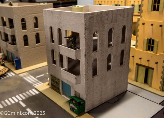 28mm Middle East Three Story Building - 28MMDF283 - 