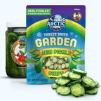 Freeze Dried New Pickle Chips from The Pickle Guys (Minimal Salt)