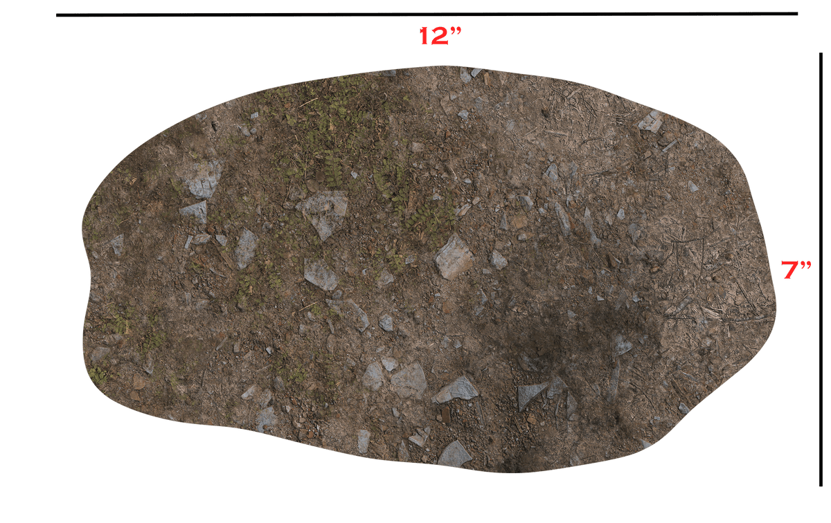 Double Sided Neoprene Terrain Table Set for Warhammer 40k, AoS, Star Wars, Conquest, Bolt Action, Saga, and more! - 
