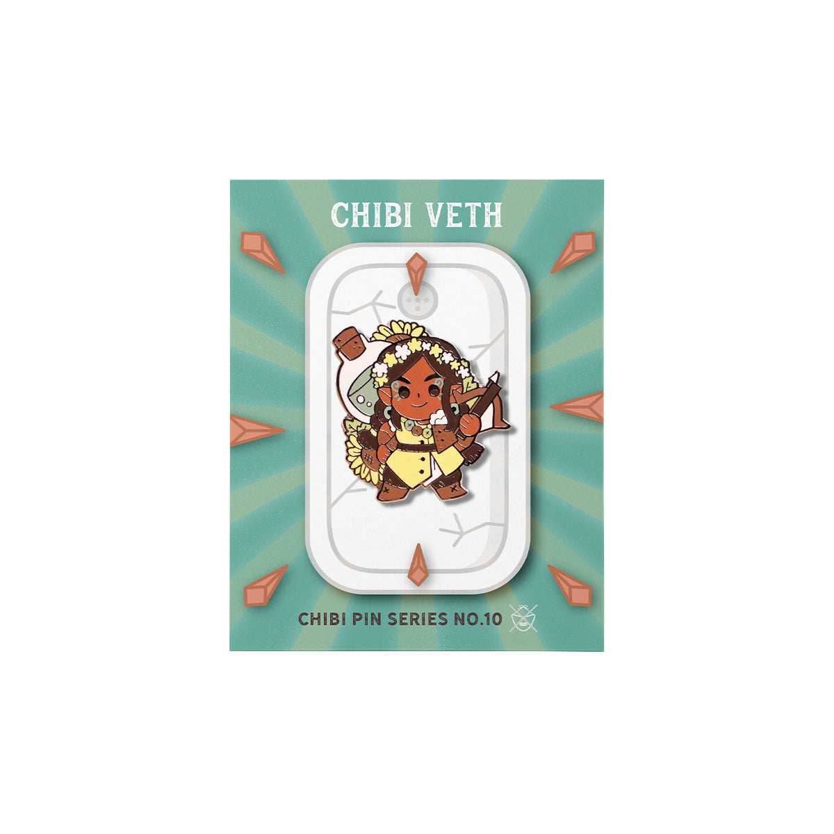 Critical Role: Chibi Pin No. 10 - Veth - 