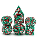 Dragon Scale: Pit Viper - Metal RPG Dice Set - 