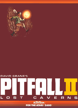 Pitfall II Lost Caverns (Atari 2600) - Game Manual Only
