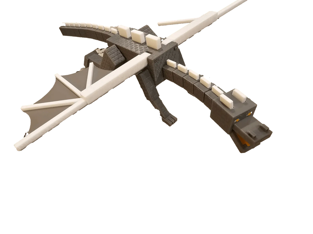 Pixel Dragon Gamer-Inspired Figure Boss – 12"