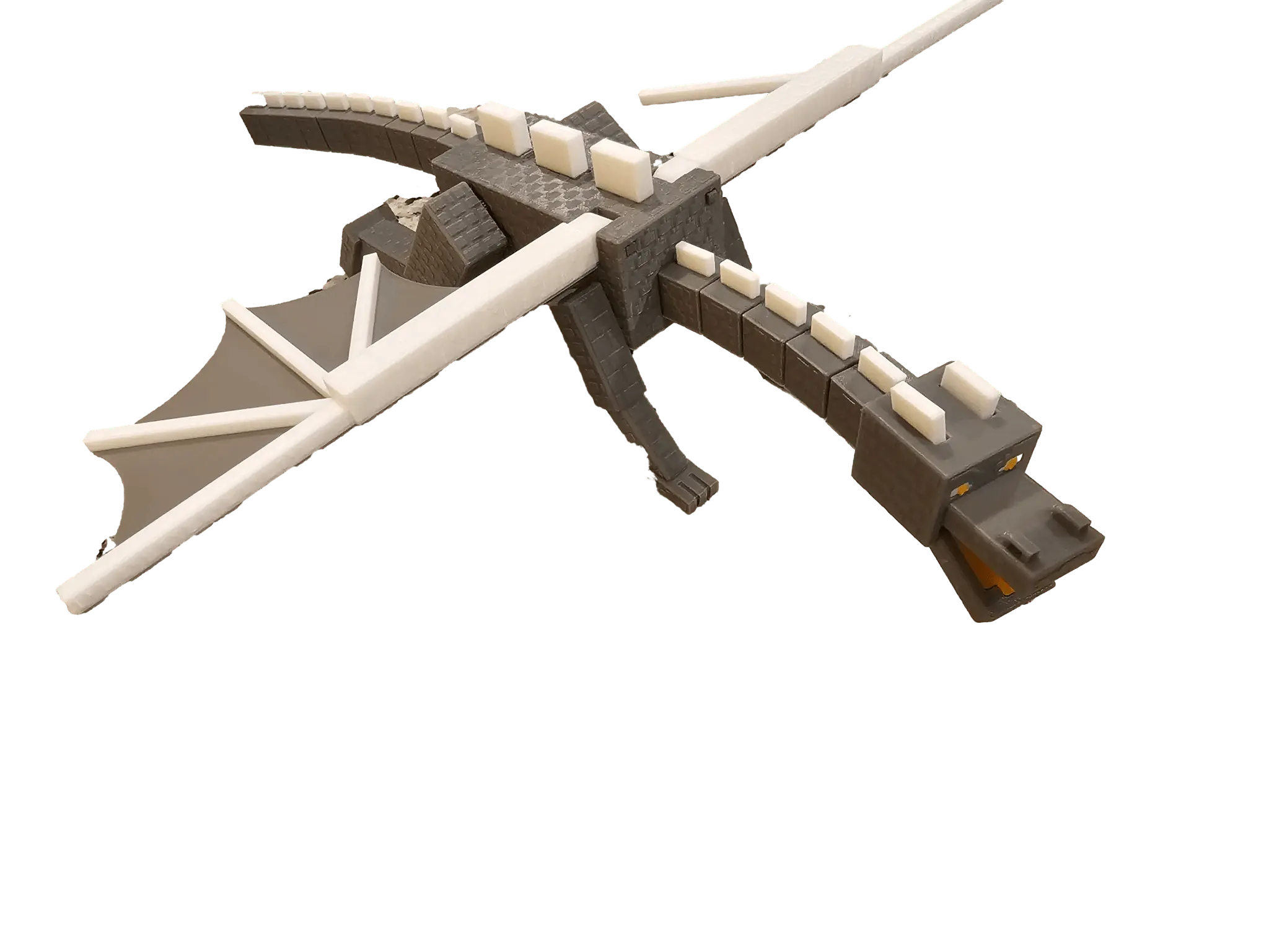 Pixel Dragon Gamer-Inspired Figure Boss – 12"