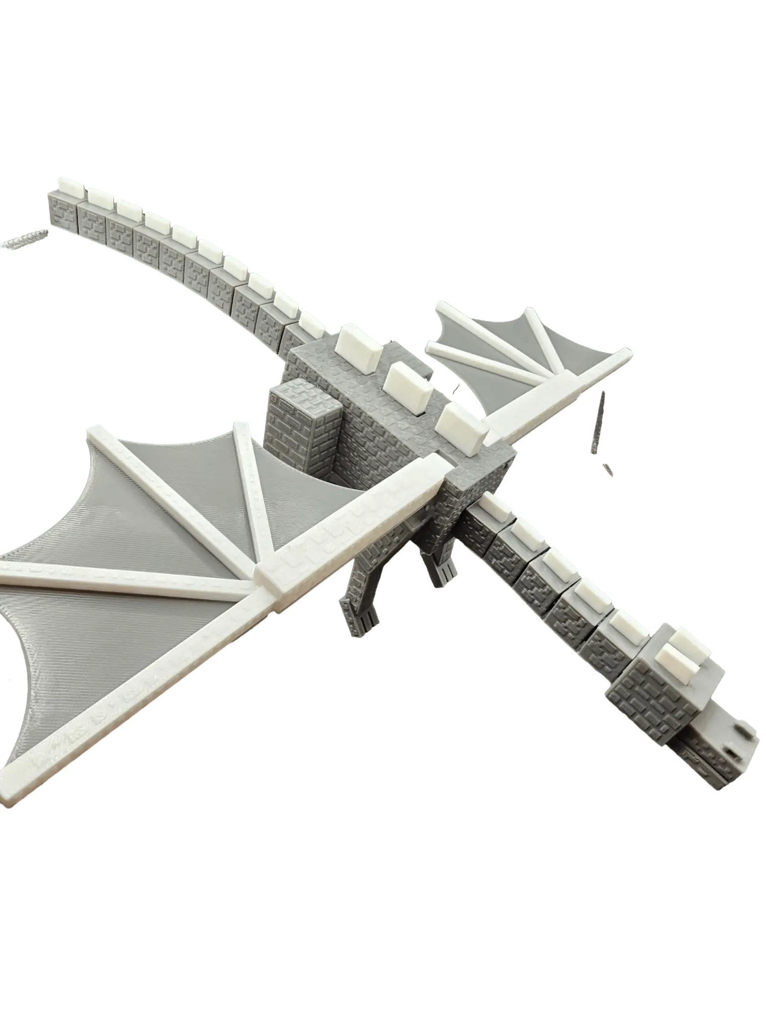 Pixel Dragon Gamer-Inspired Figure Boss – 12"