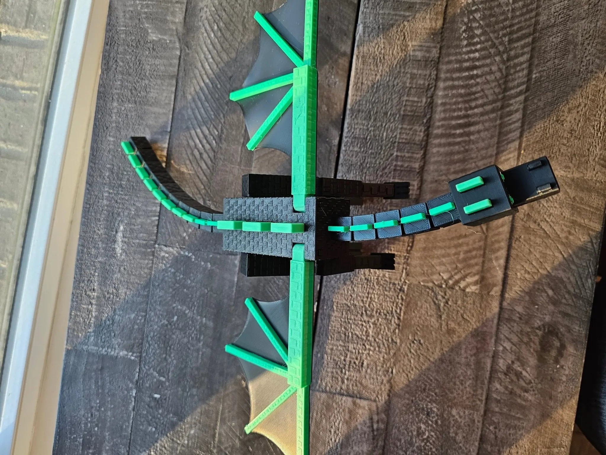 Pixel Dragon Gamer-Inspired Figure Boss – 12"