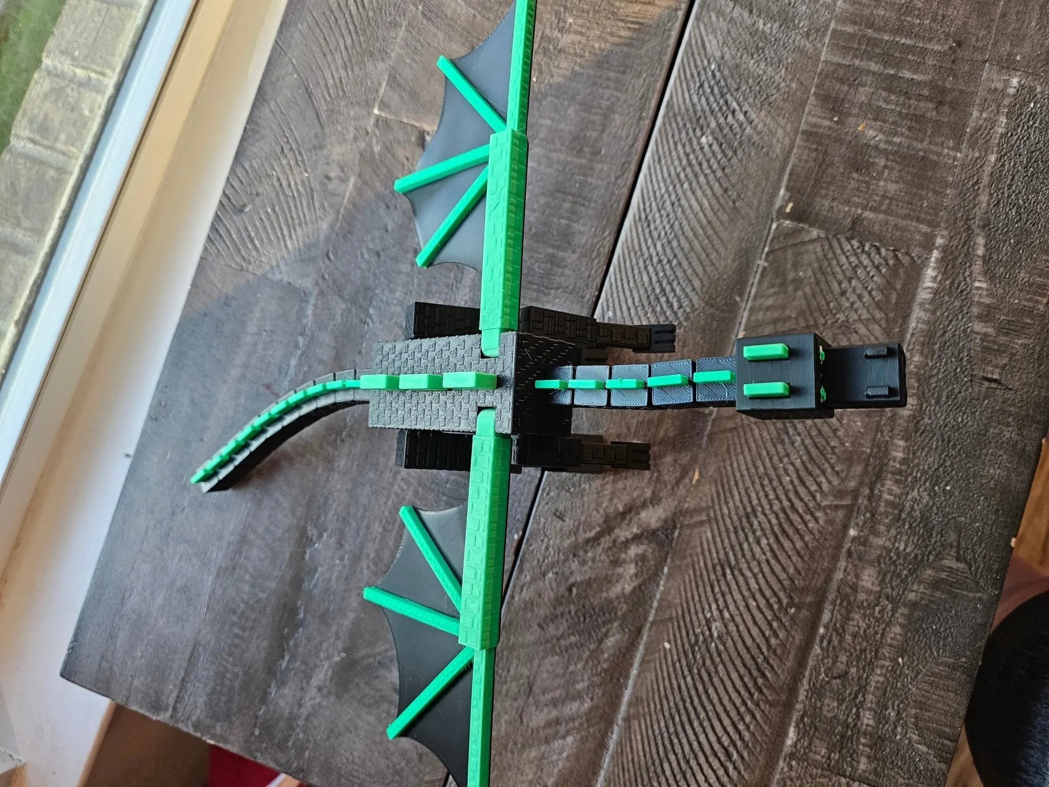 Pixel Dragon Gamer-Inspired Figure Boss – 12"