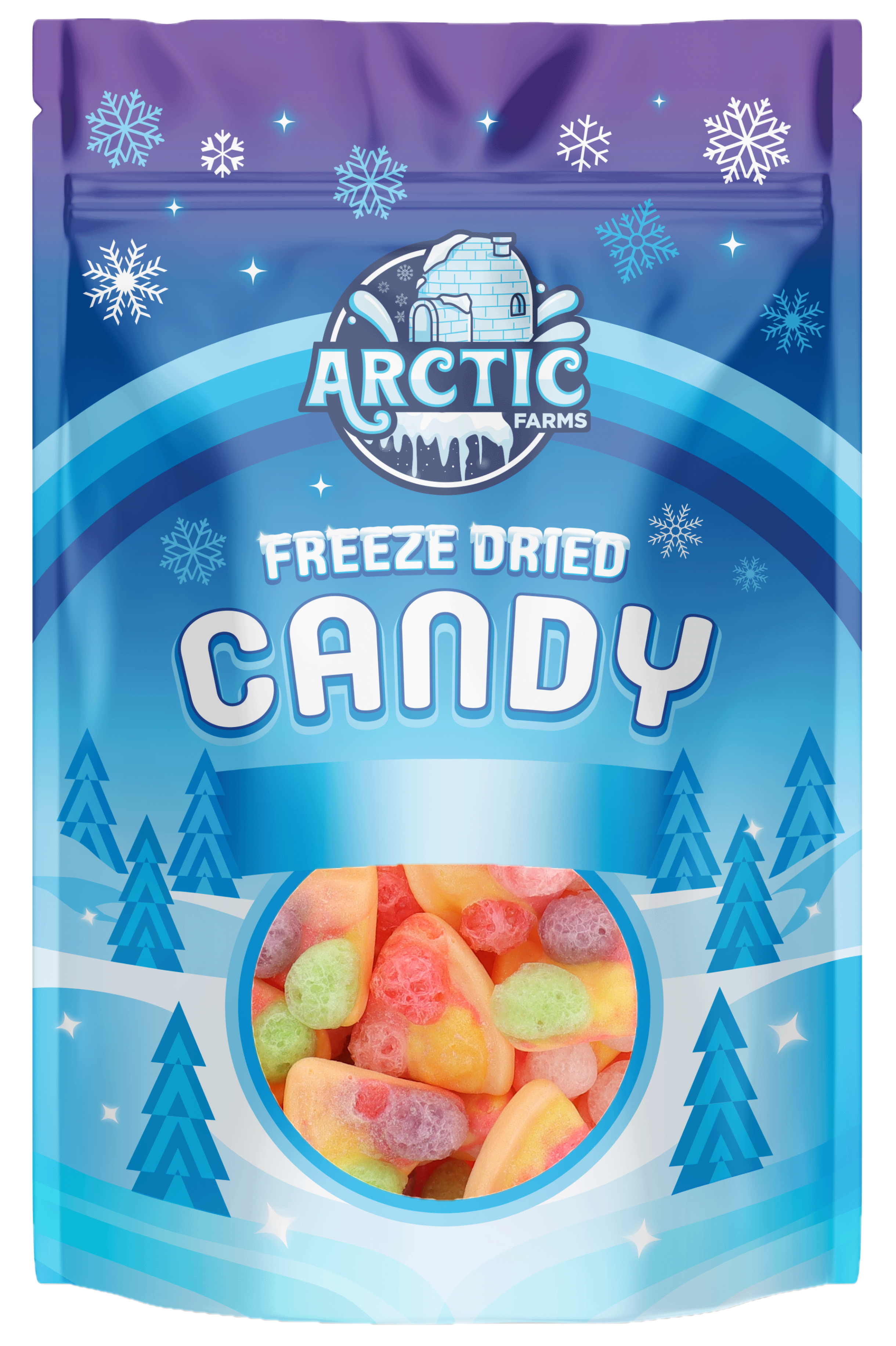 Freeze Dried Gummy Pizza Slices