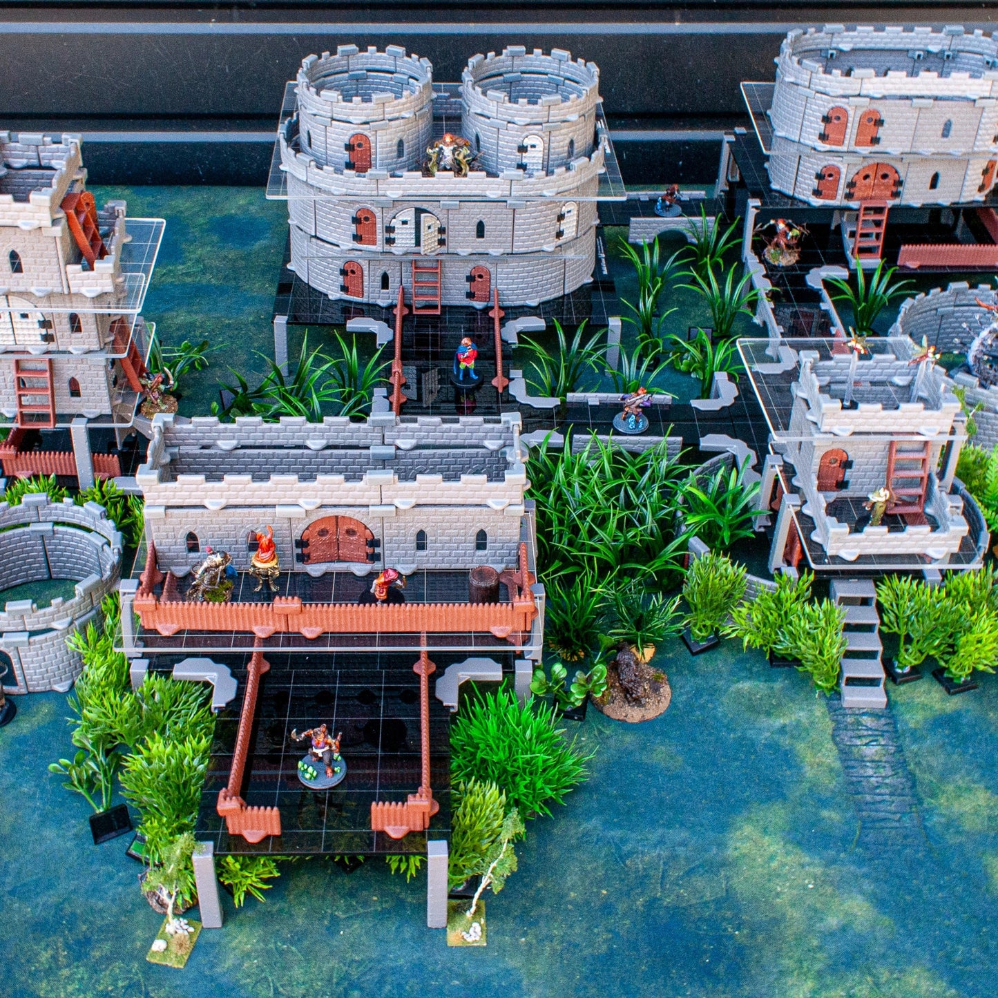 Multi-Floor Acrylic & Platform Kit Combo