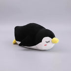 Kawaii Penguin Plush Toy – Soft Stuffed Cartoon Penguin Doll in Black & Sky Blue (50 & 70cm)