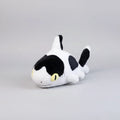 Kawaii Cow Shark Plush Toy – Fluffy Black & White Marine Animal Sleeping Bolster (50–100cm)