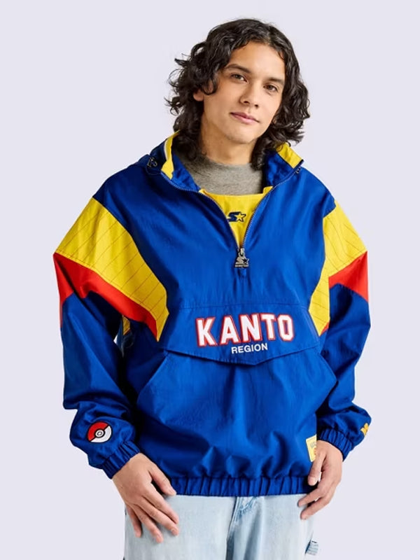 Pok��mon Starter Kanto Pullover Jacket Blue