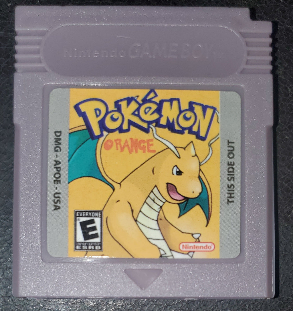 GBC Pokemon ROM Hack Video Game Cartridge Game Boy Color