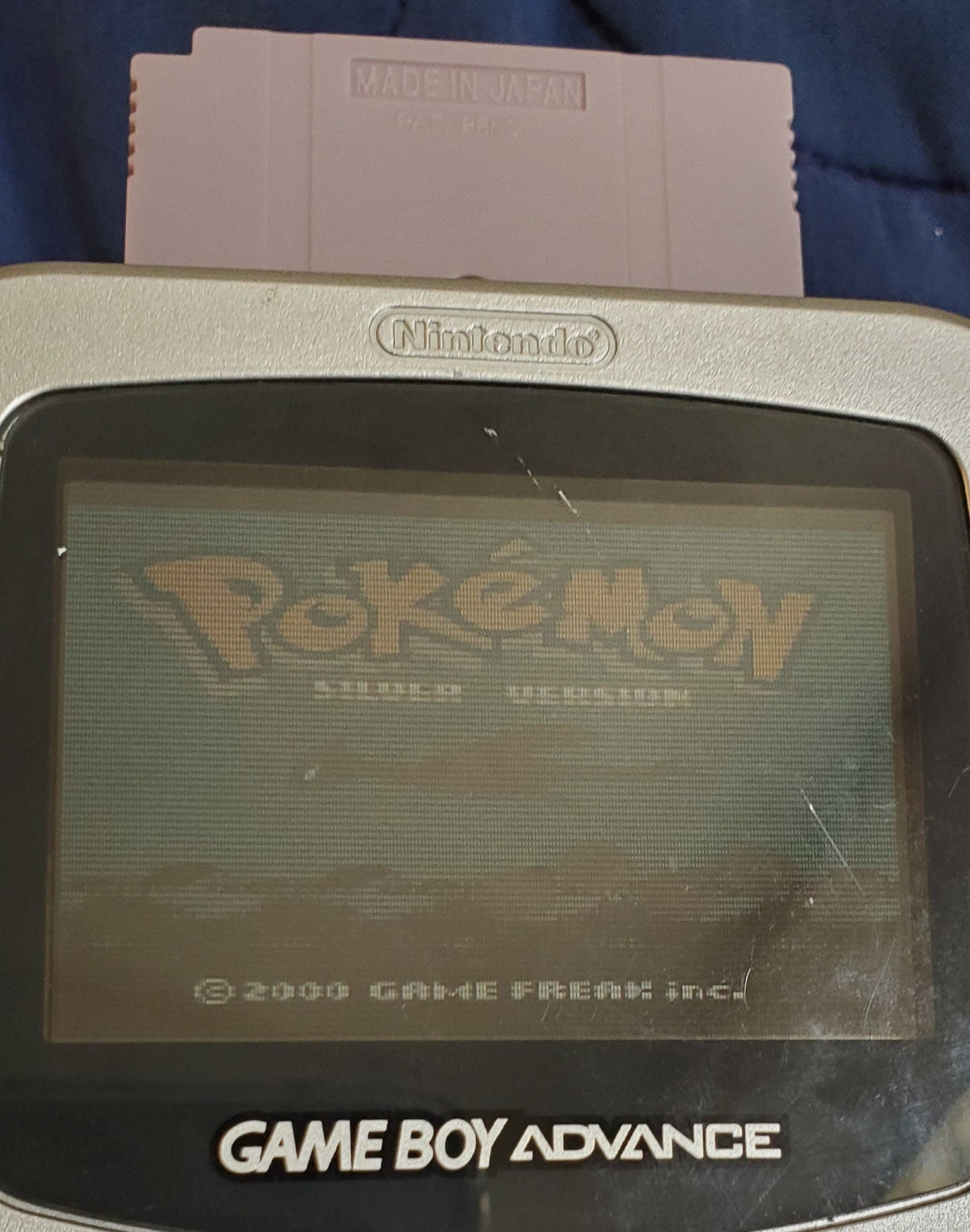 Pokemon Silver GBC Video Game Boy Color