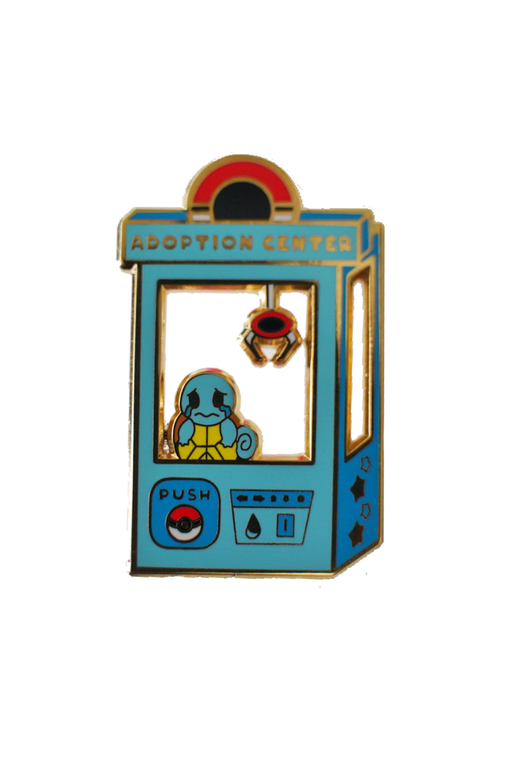 Pokemon: Squirtle Adoption Center Enamel Pin