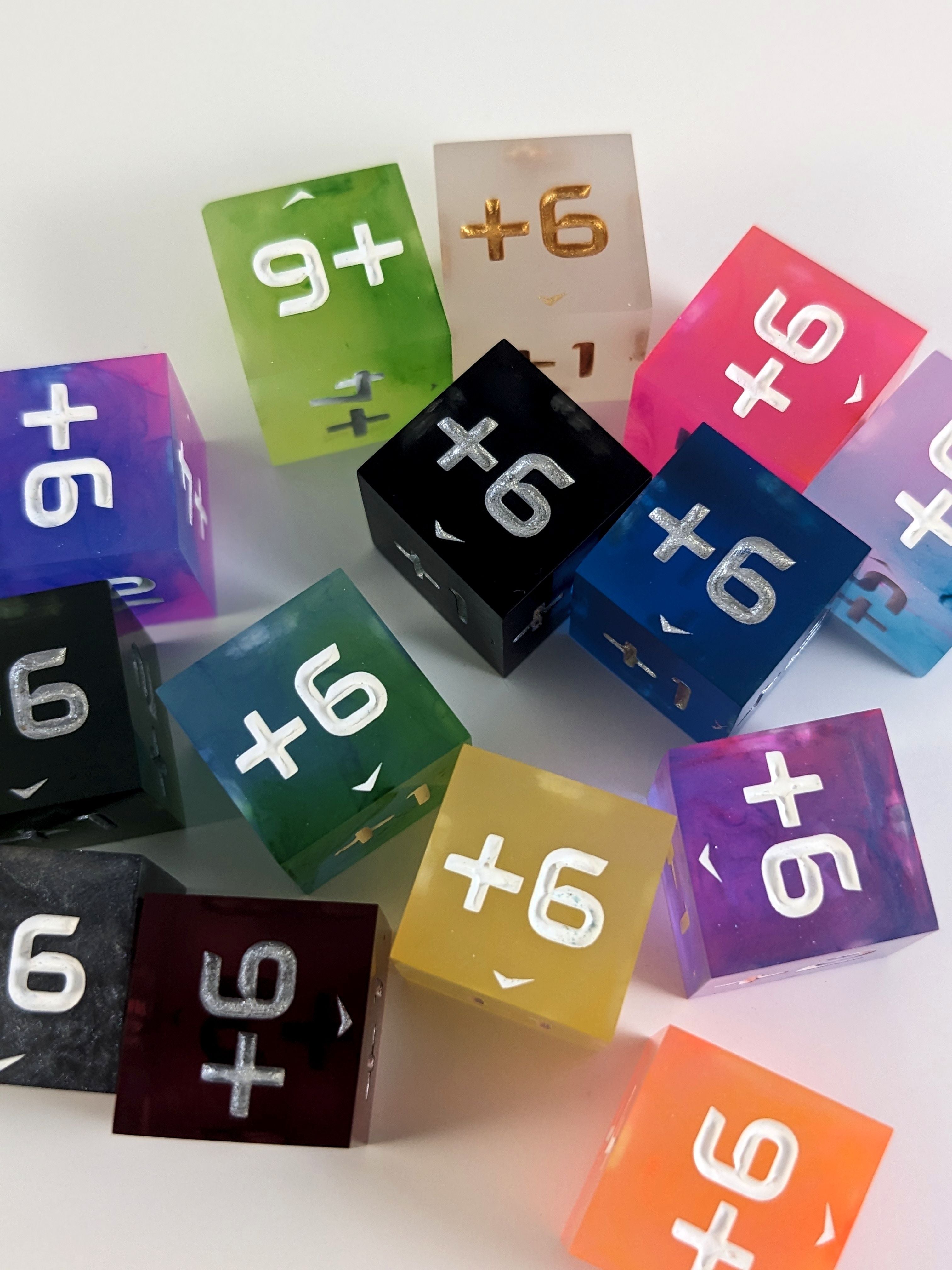 D6 Positive Spindown Counter