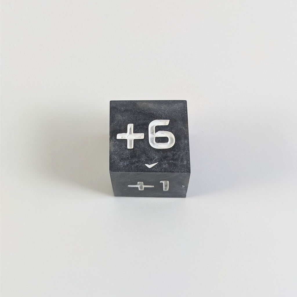 D6 Positive Spindown Counter