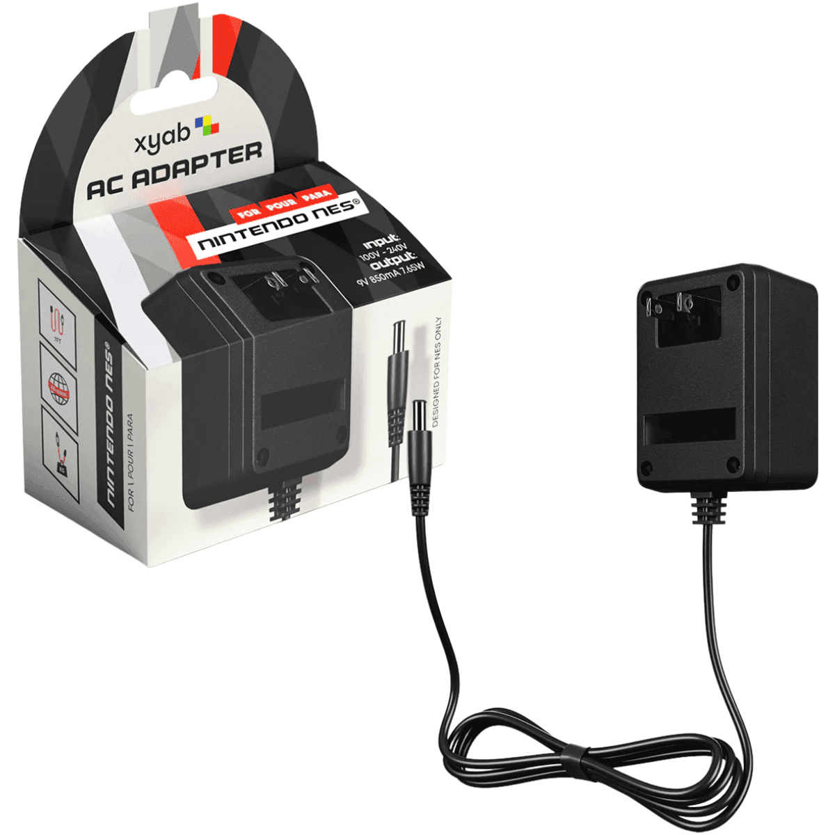 Power Adapter Compatible With Nintendo NES - 