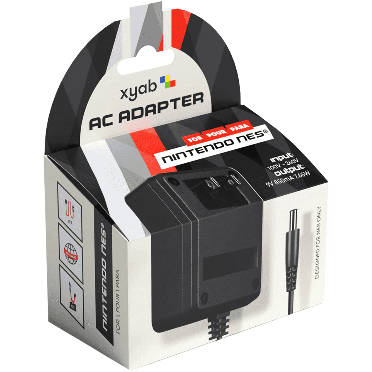 Power Adapter Compatible With Nintendo NES - 