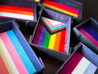 Pride Dice Tray of Folding™ Magnetic - Asexual