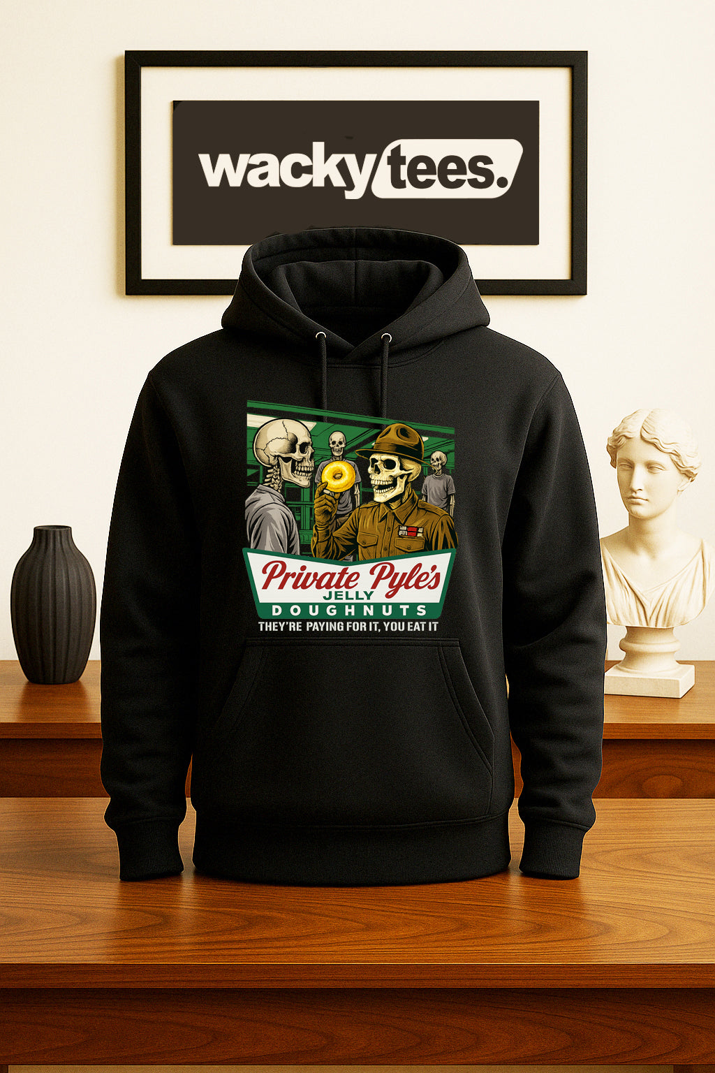 Private Gomer Pyles Jelly Doughnuts Full Metal Jacket  80s Graphic Tee Shirt