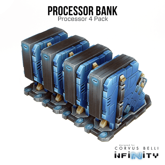 Kapsulo Processors - Processing Bank (4 Pack)