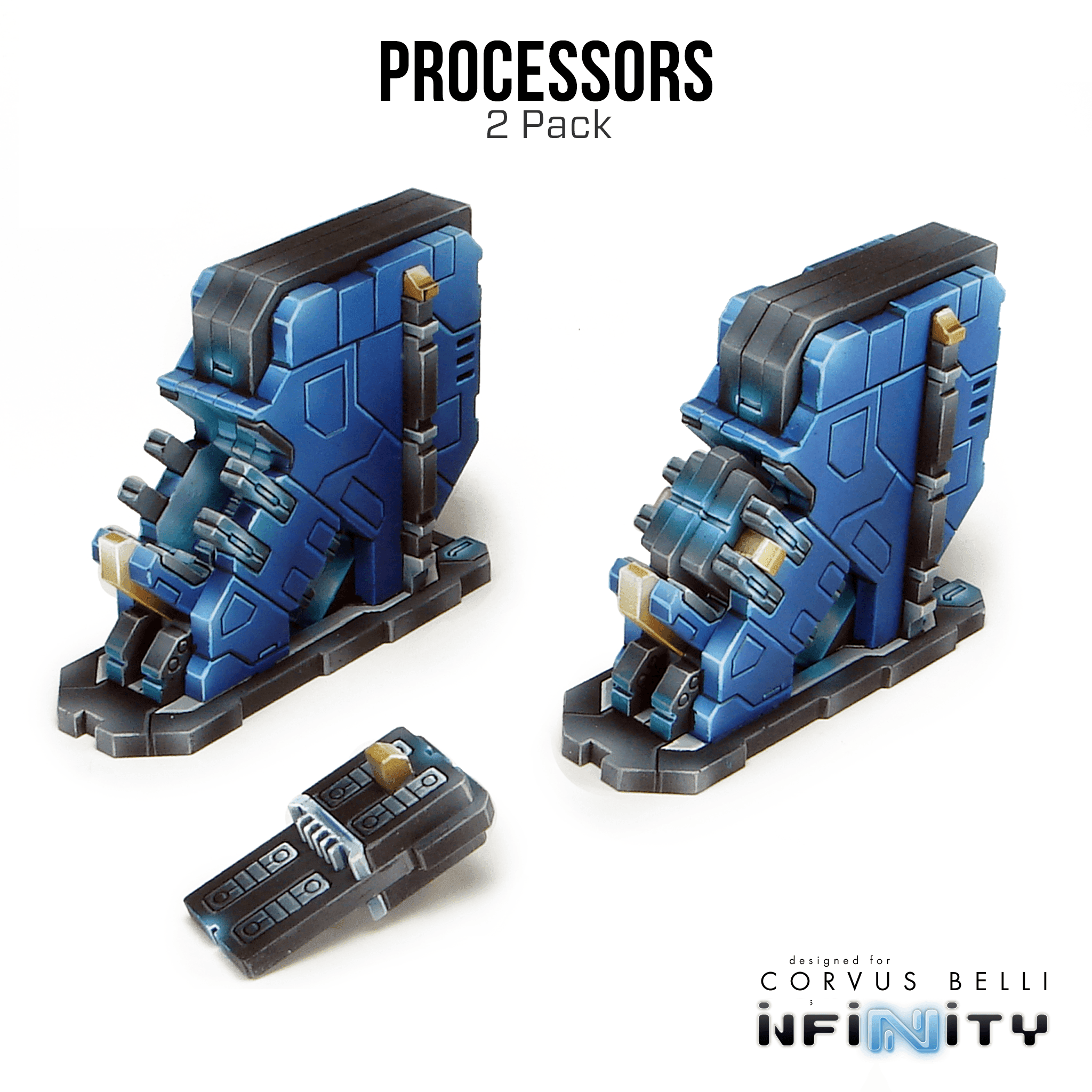 Kapsulo Processors - Processing Bank (4 Pack)