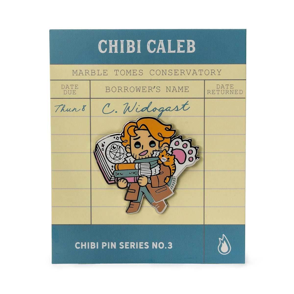 Critical Role: Chibi Pin No. 3 - Caleb Widogast - 