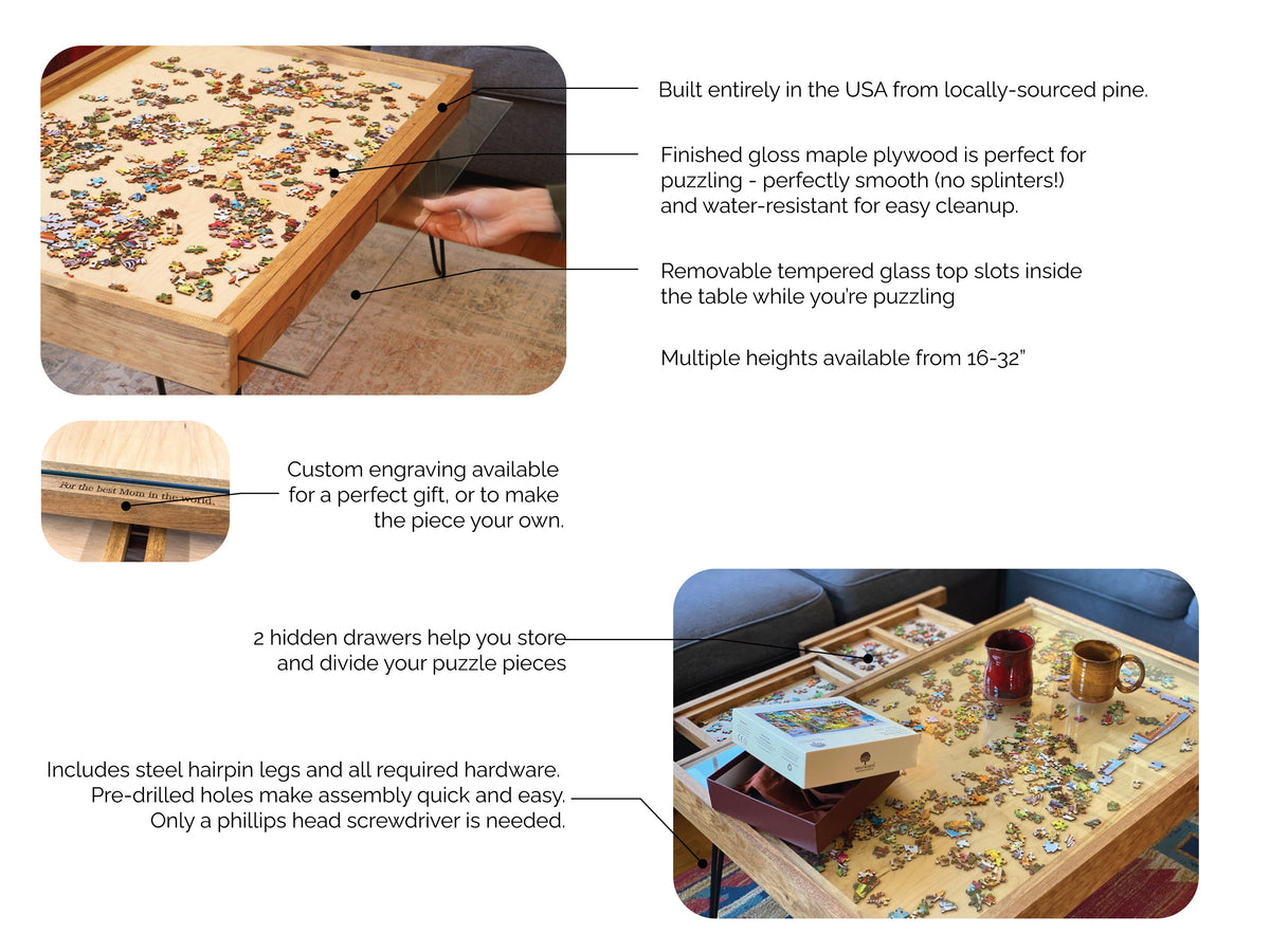 The Puzzle Coffee Table