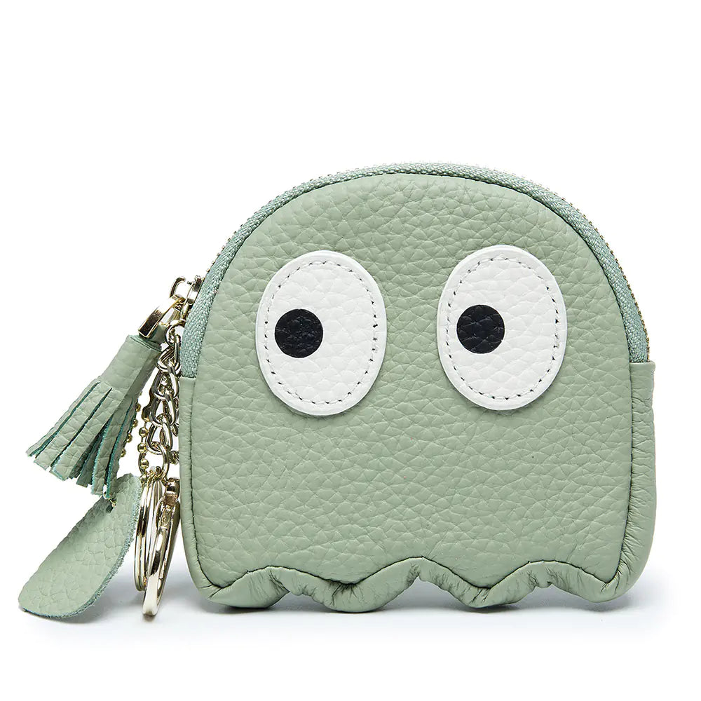 Cute Mini Genuine Leather Cowhide Coin Purse