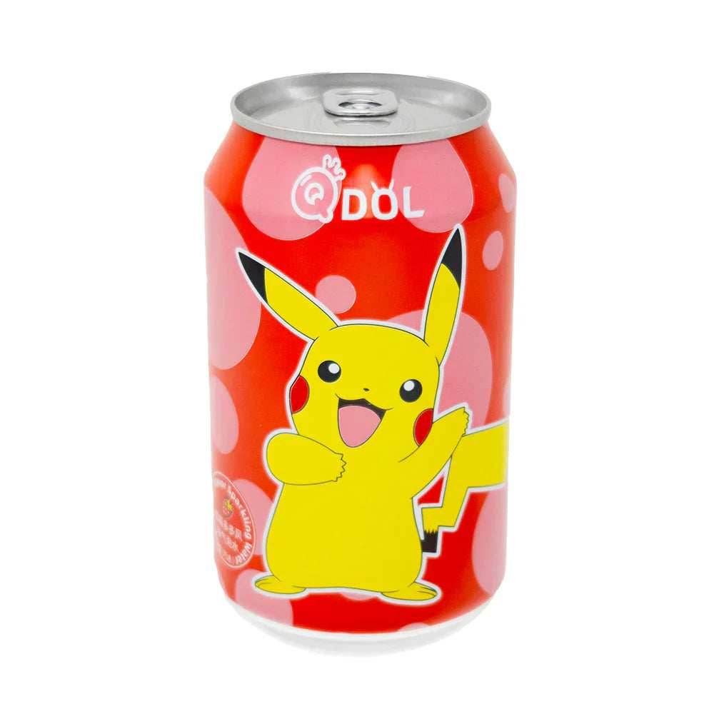 QDol Pokémon Strawberry Sparkling Water (330ml) (China) - 