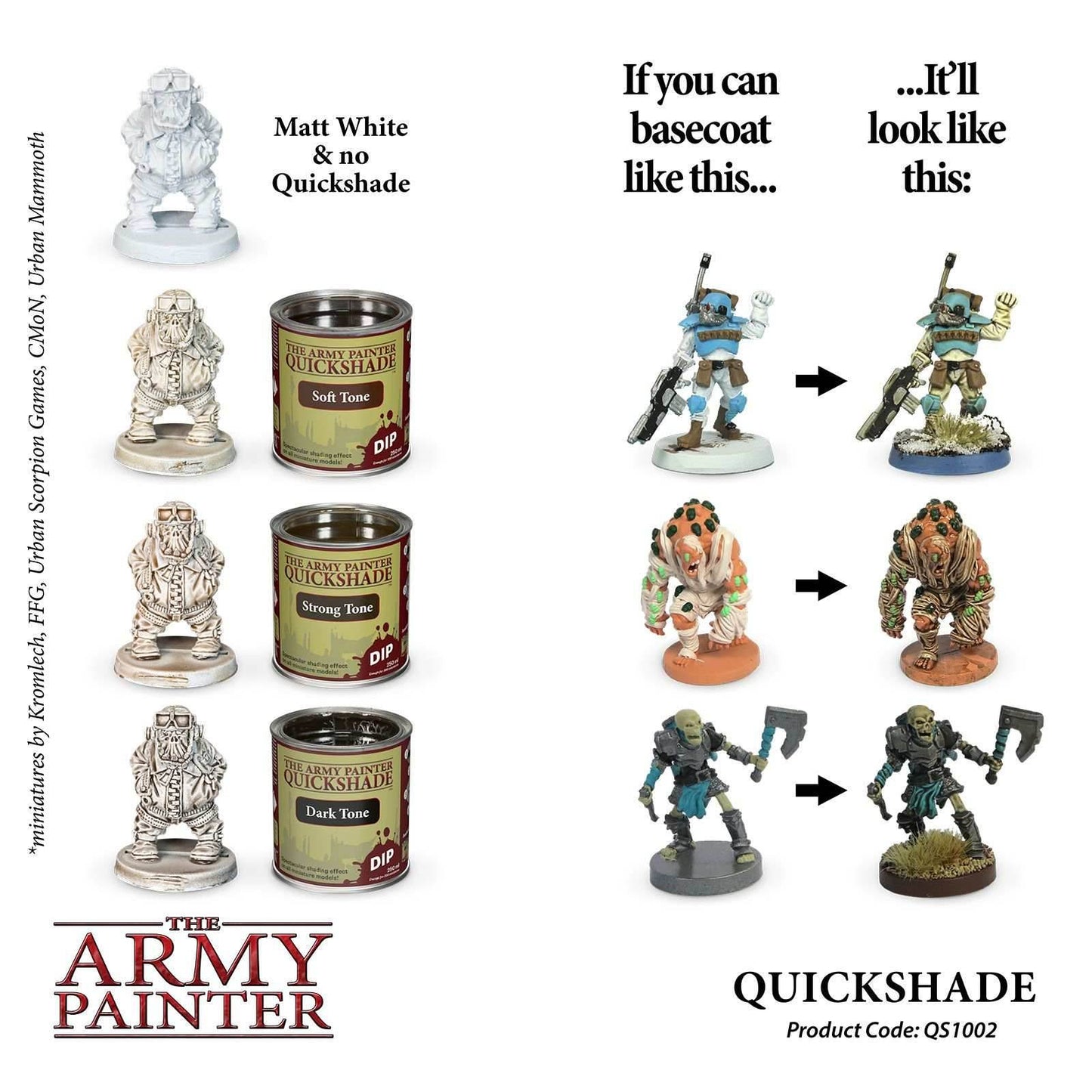 Army Painter Quickshade Dip: Strong Tone - 