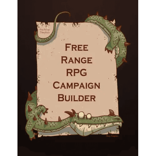 Free Range RPG Campaign Builder - Paperback - 