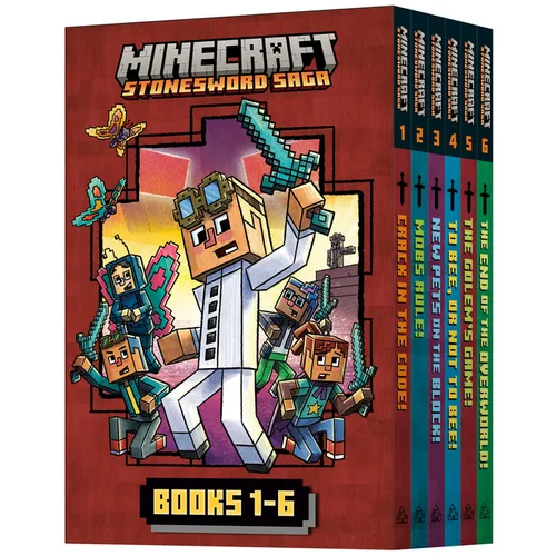 Minecraft Stonesword Saga Chapter Book Boxed Set (Minecraft Stonesword Saga)