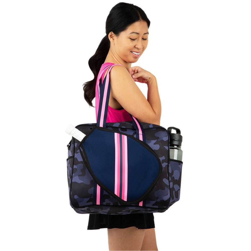 Brooklyn Pickleball Bag - Greenwich Green stripe
