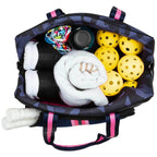 Brooklyn Pickleball Bag - Greenwich Green stripe