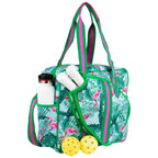 Brooklyn Pickleball Bag - Greenwich Green stripe