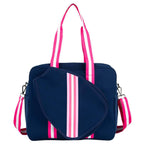 Brooklyn Pickleball Bag - Navy Pink Pop