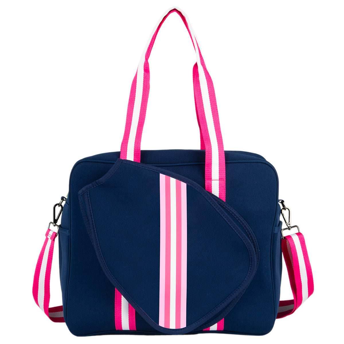 Brooklyn Pickleball Bag - Navy Pink Pop