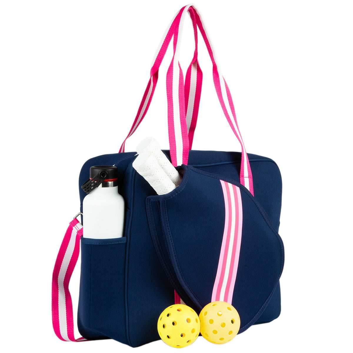 Brooklyn Pickleball Bag - Greenwich Green stripe