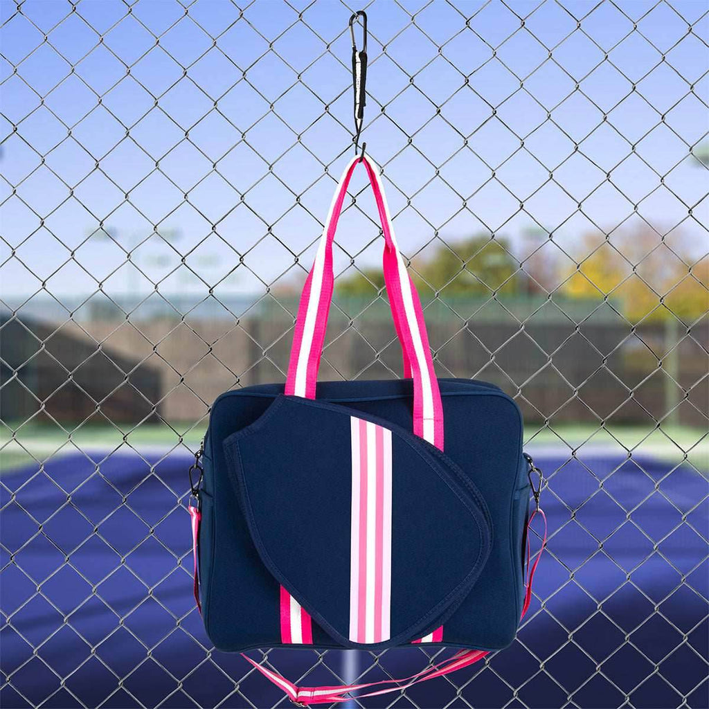 Brooklyn Pickleball Bag - Greenwich Green stripe