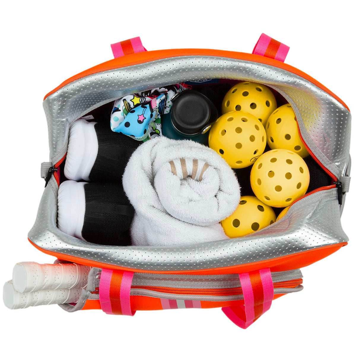 Brooklyn Pickleball Bag - Greenwich Green stripe