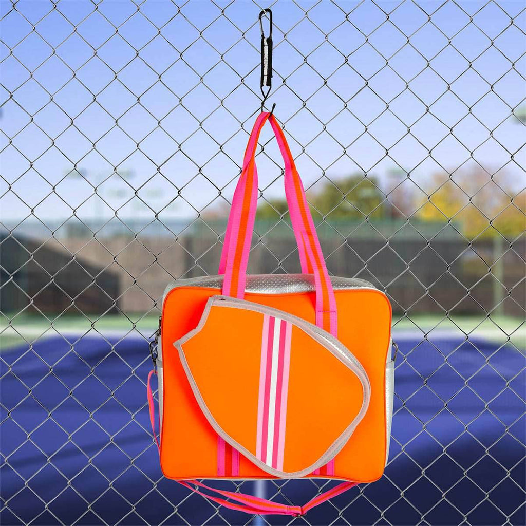 Brooklyn Pickleball Bag - Greenwich Green stripe