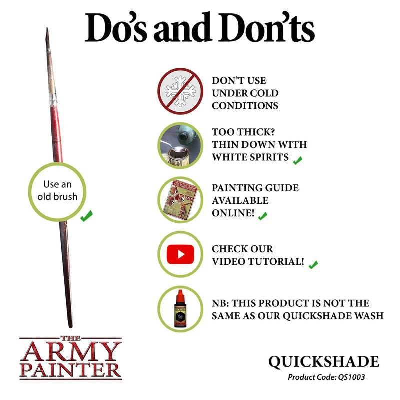 Army Painter Quickshade Dip: Dark Tone - 