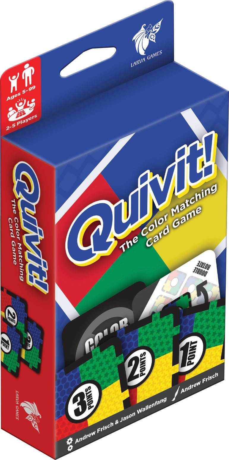 Quivit! The Color Matching Card Game - 