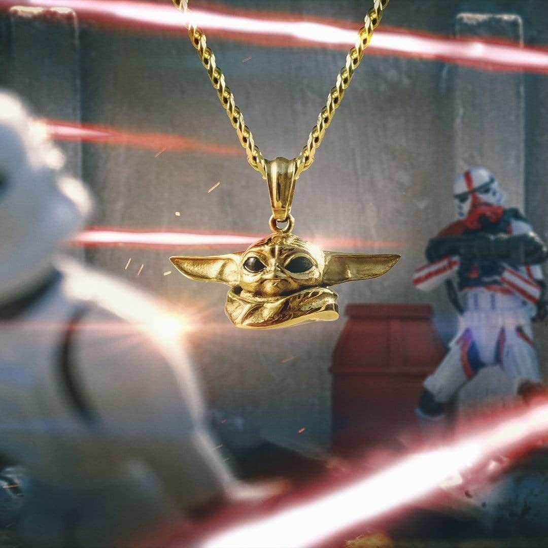 Star Wars™ Grogu Necklace - Black